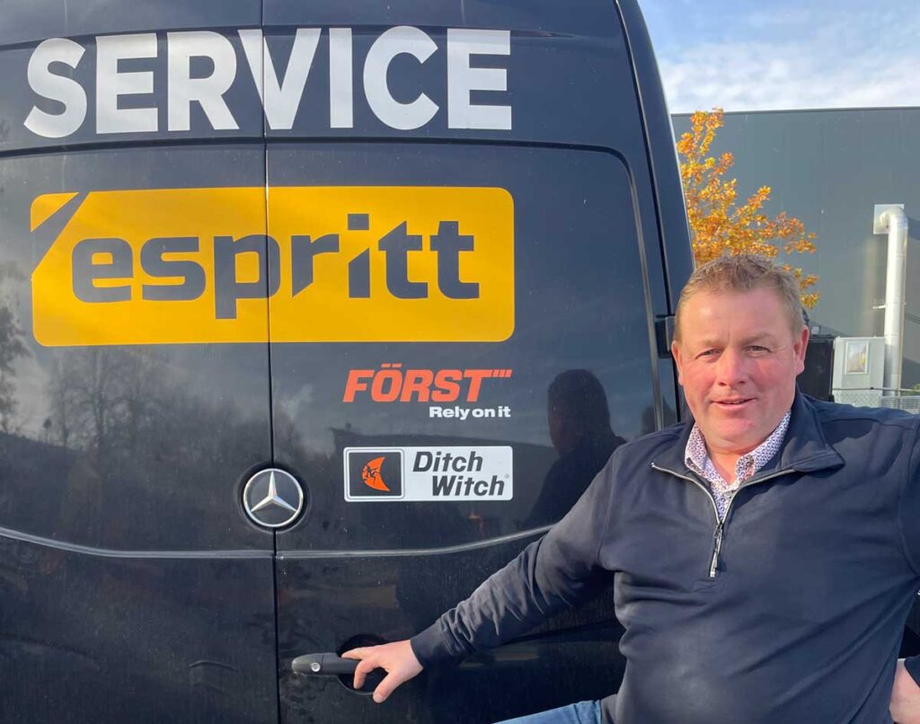jimmy gielis service manager Espritt